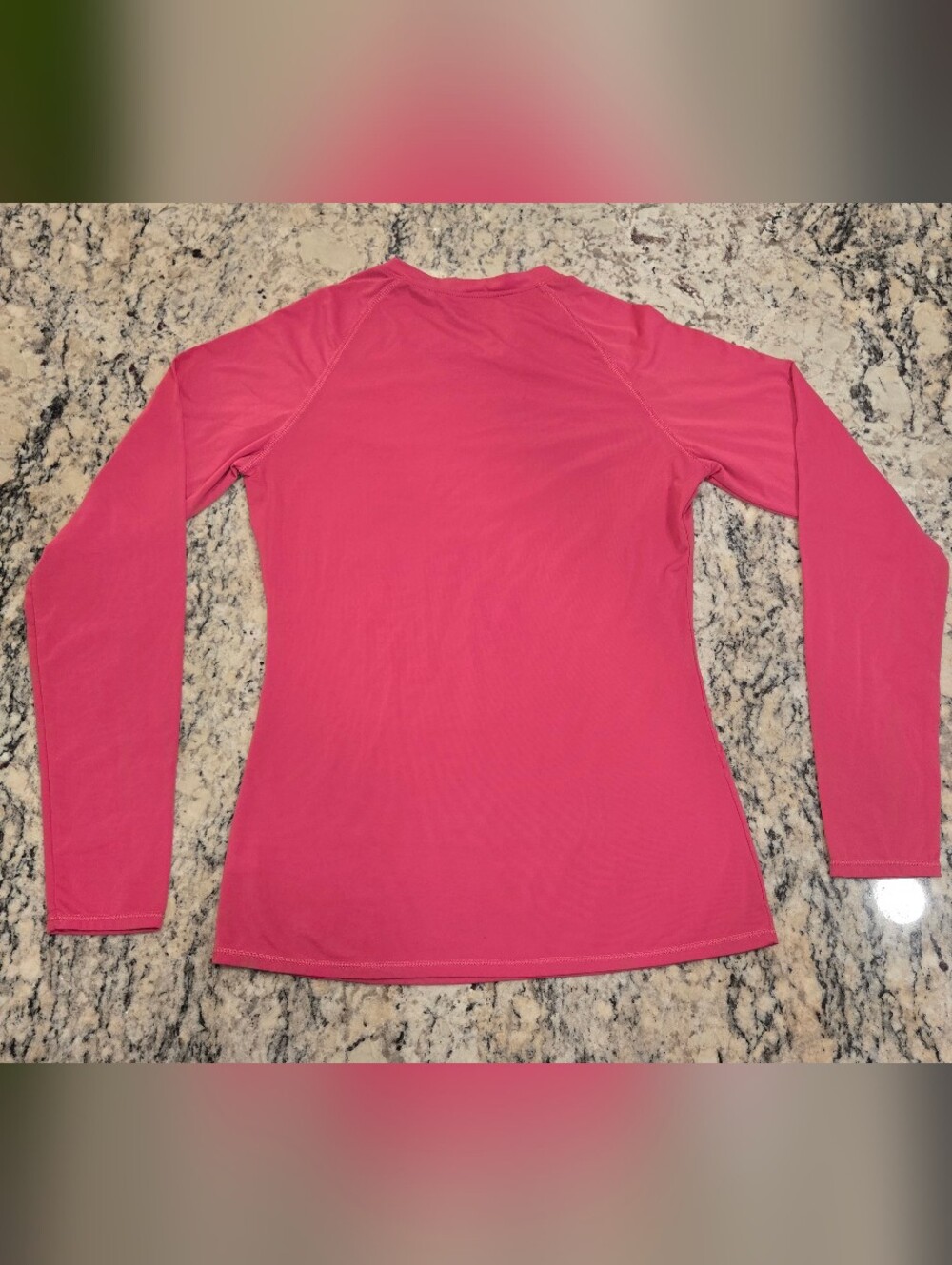 Warm Essentials Women's Hot Pink Long Sleeve Thermal Pullover